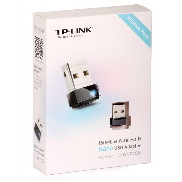 کارت شبکه USB بی‌ سیم N150 Nano تی پی-لینک مدل TL-WN725N