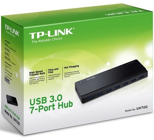 هاب یو اس بی تی پی لینک UH720 USB 3.0 7Port