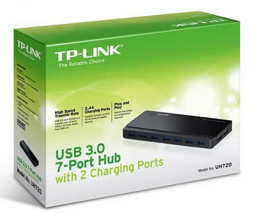 هاب یو اس بی تی پی لینک UH720 USB 3.0 7Port
