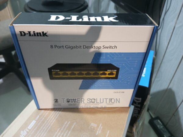 D-Link DGS-F108 8 Port
