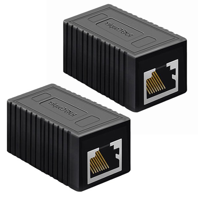 RJ45 Network Couplerمبدل افرایش طول 1 به 1 RJ45 کوپلر شبکه - فروشگاه کندو